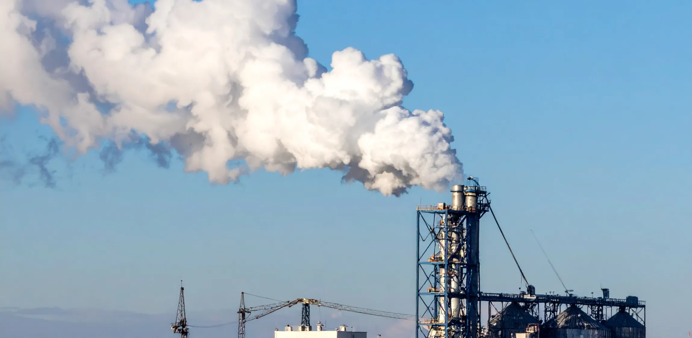Firefly industrie alimentaire avec vapeur dans le ciel qui sort chaleur 463461